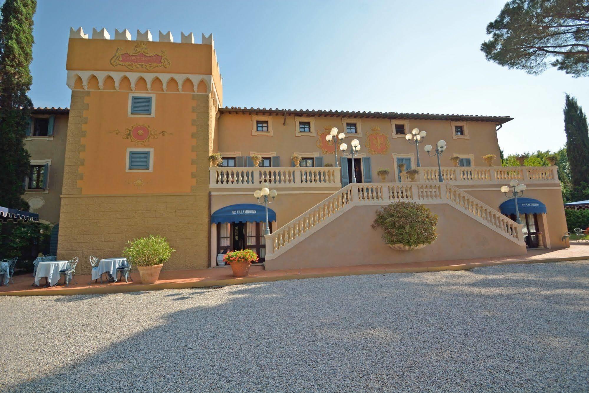 Calamidoro Hotel Calcinaia Bagian luar foto